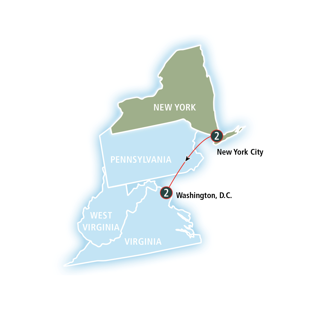 New York City &amp; Washington, DC | Amtrak Vacations®