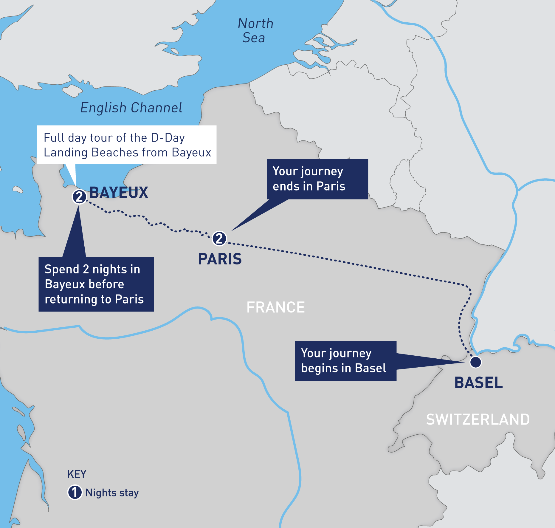 Day Trip from Paris to Normandy by Train: A Perfect Escape