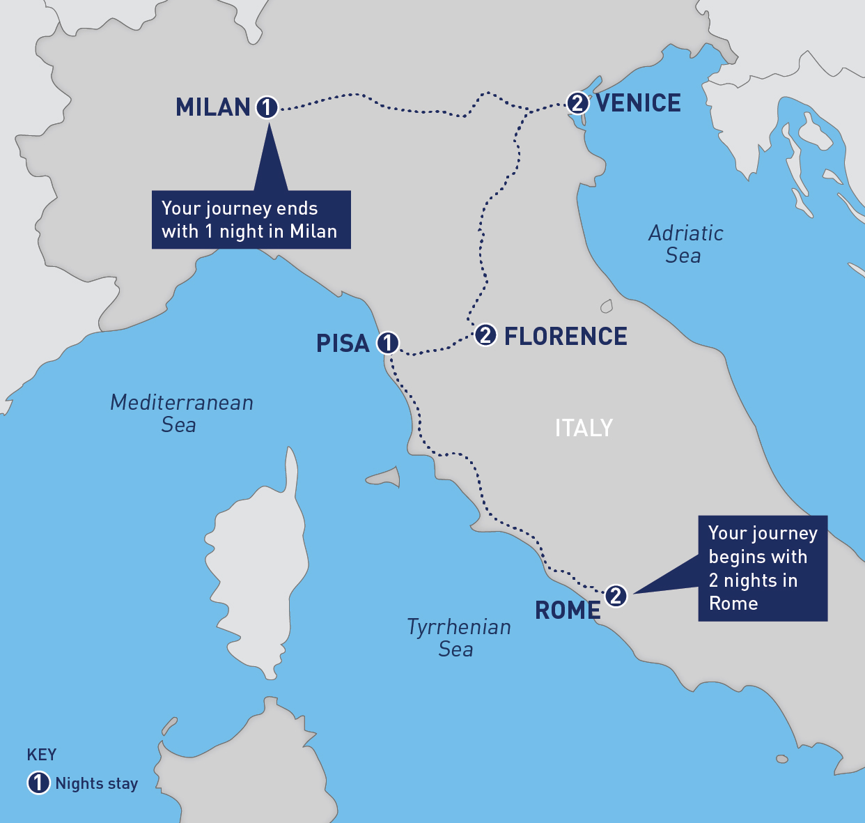 Yachtline Pisa Italy Map